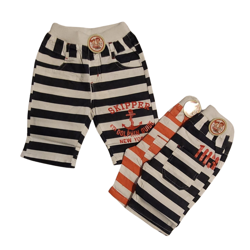 BERMUDA LISTRADA MASCULINA