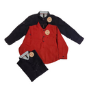 CAMISA SOCIAL GOLA PADRE MANGA LONGA