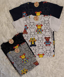 CAMISETA URSO COLORIDO