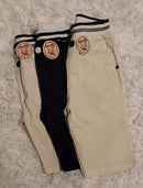 BERMUDA LISA COM DETALHE NO BOLSO