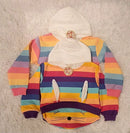 CASACO MOLETON COLORIDO COELHO